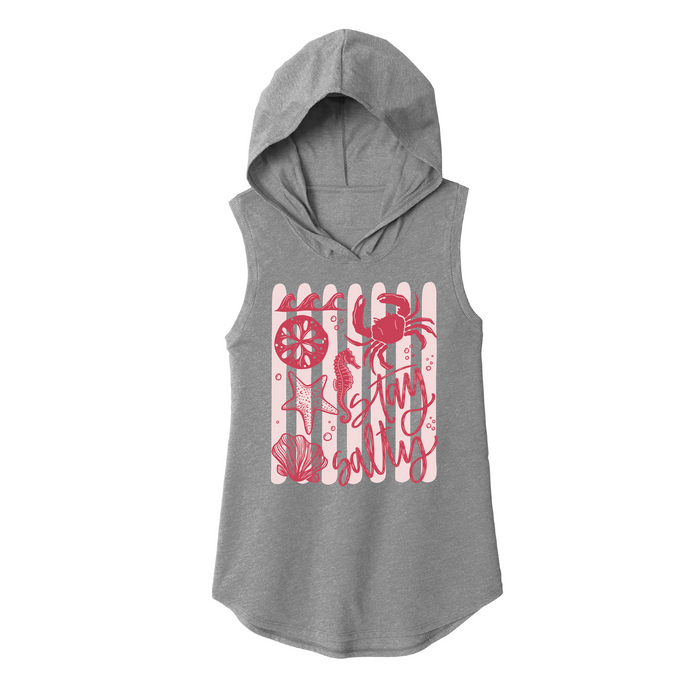 Womens Small Heather Gray Hoodie