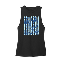 Womens X-Small Black Muscle Tank