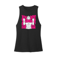 Womens X-Small Black Muscle Tank