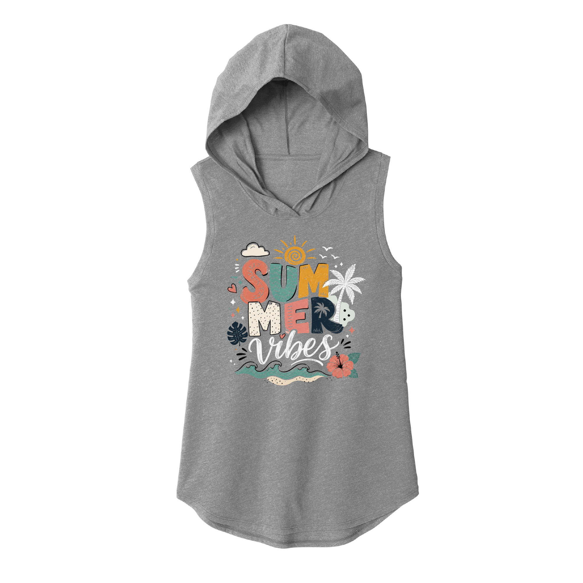 Womens Small Heather Gray Hoodie