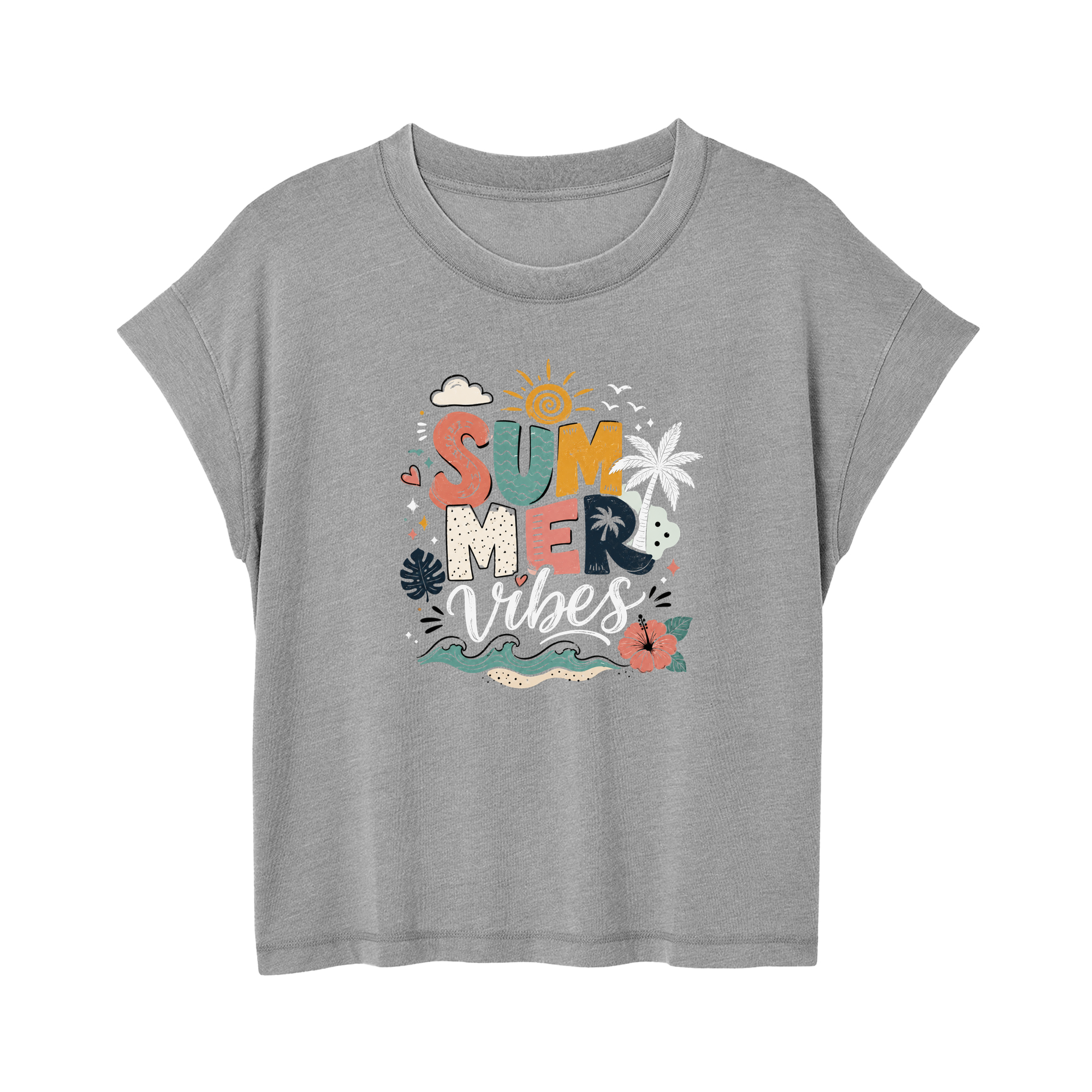 Womens Small Grey Style_T-Shirt