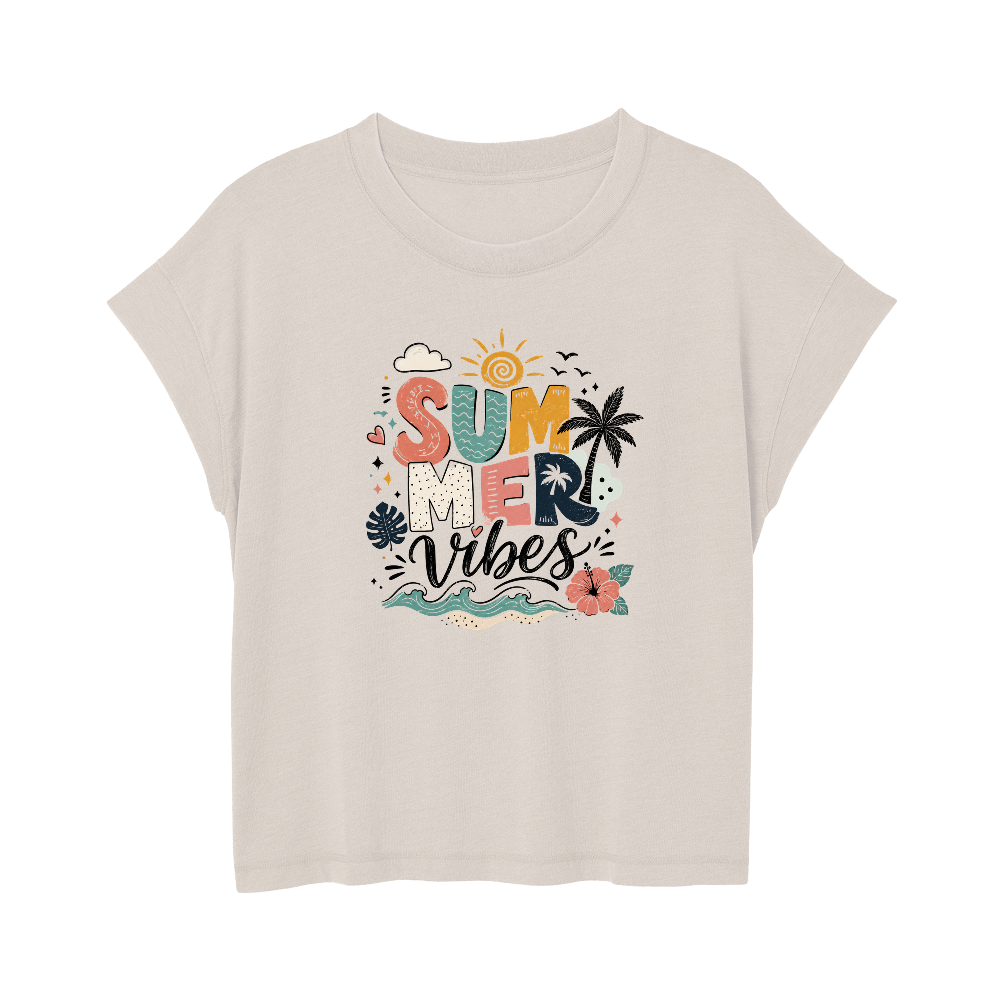Womens Small Natural Style_T-Shirt