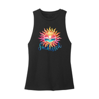 Womens X-Small Black Muscle Tank