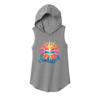 Womens Small Heather Gray Hoodie