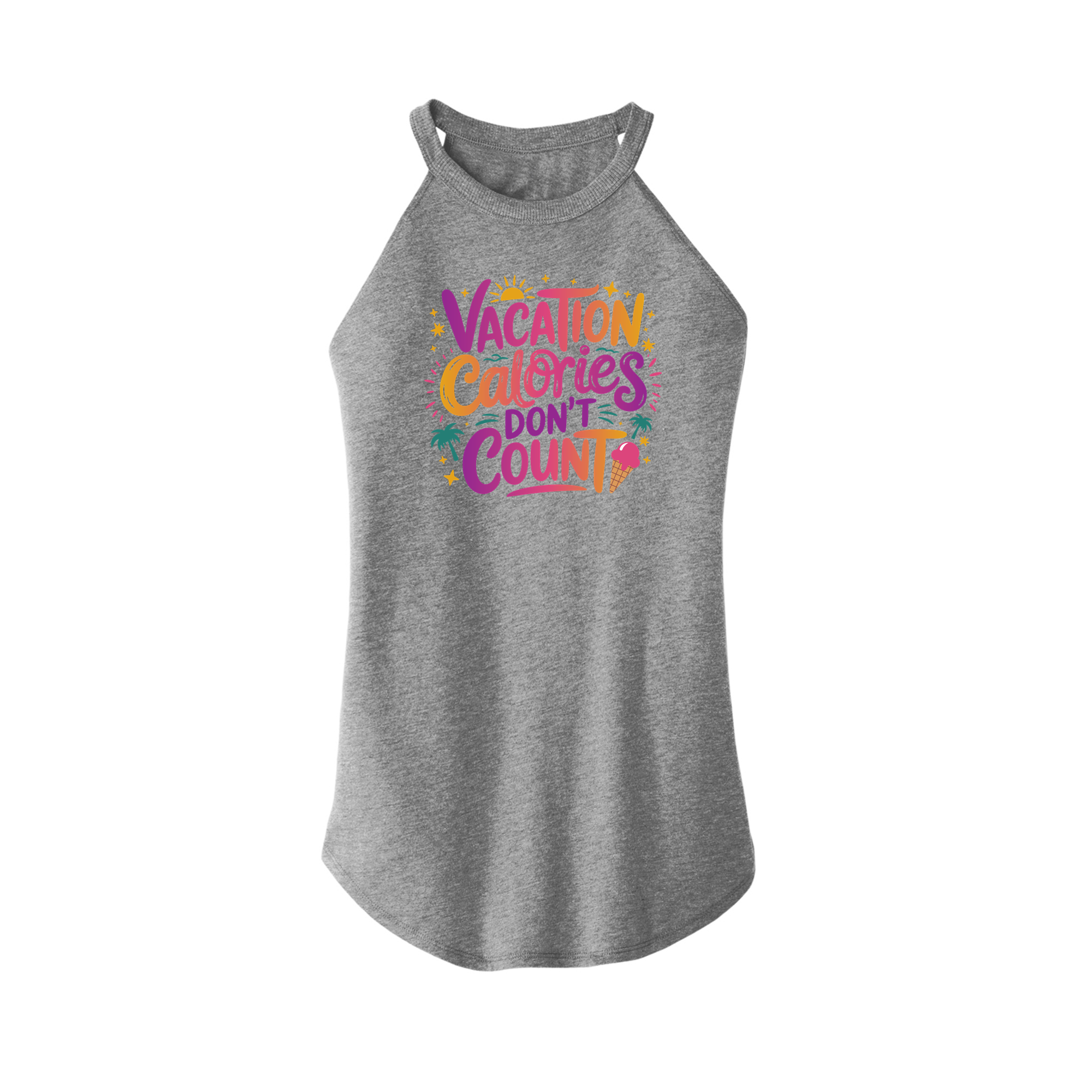 Womens X-Small Heather Gray Tank Top