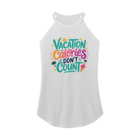 Womens X-Small White Rocker Tank Top
