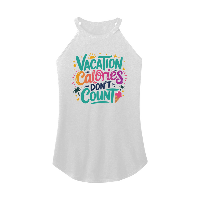 Womens X-Small White Rocker Tank Top