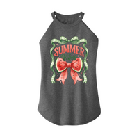 Womens X-Small Grey Rocker Tank Top
