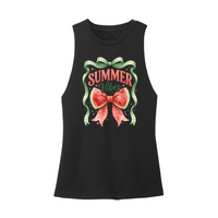 Womens X-Small Black Muscle Tank