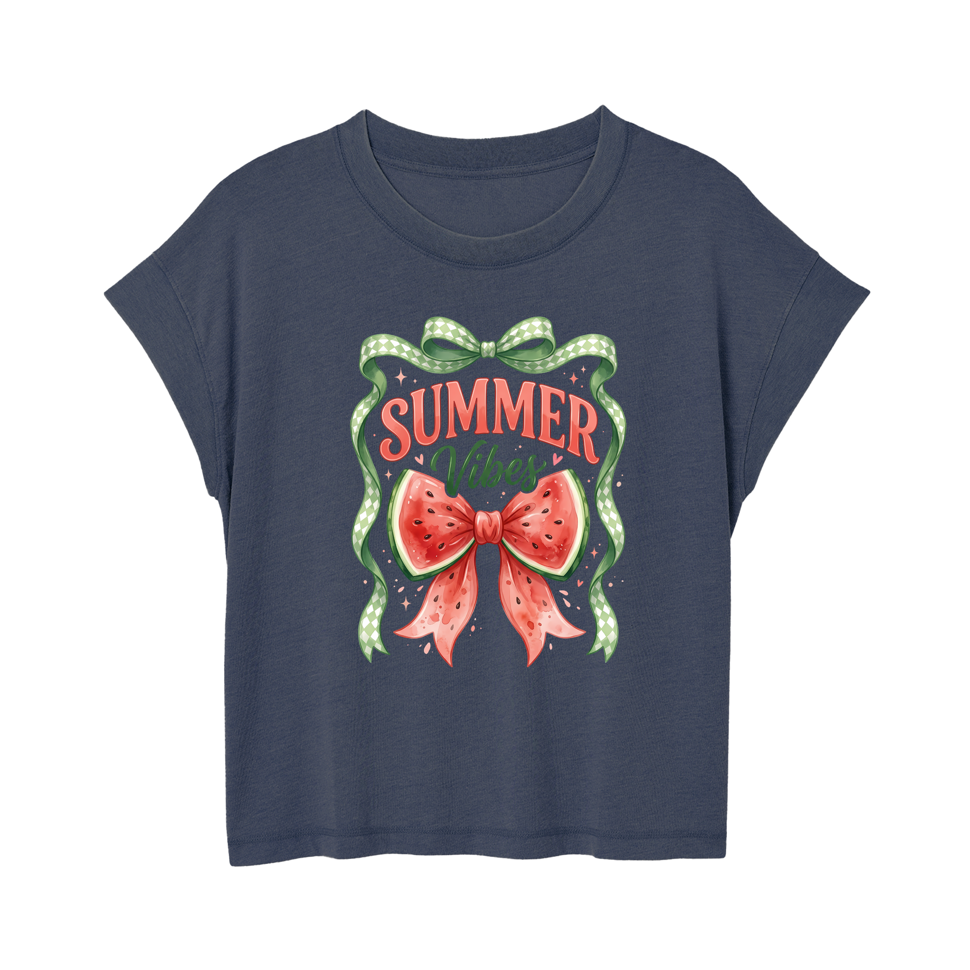 Womens Small Navy Style_T-Shirt