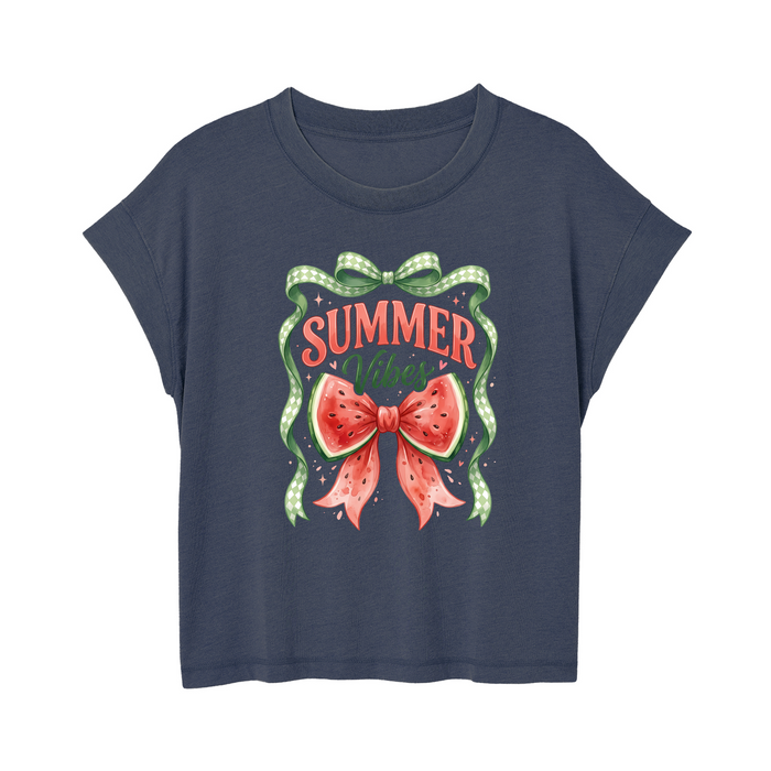 Womens Small Navy Style_T-Shirt