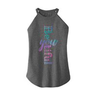 Womens X-Small Grey Rocker Tank Top