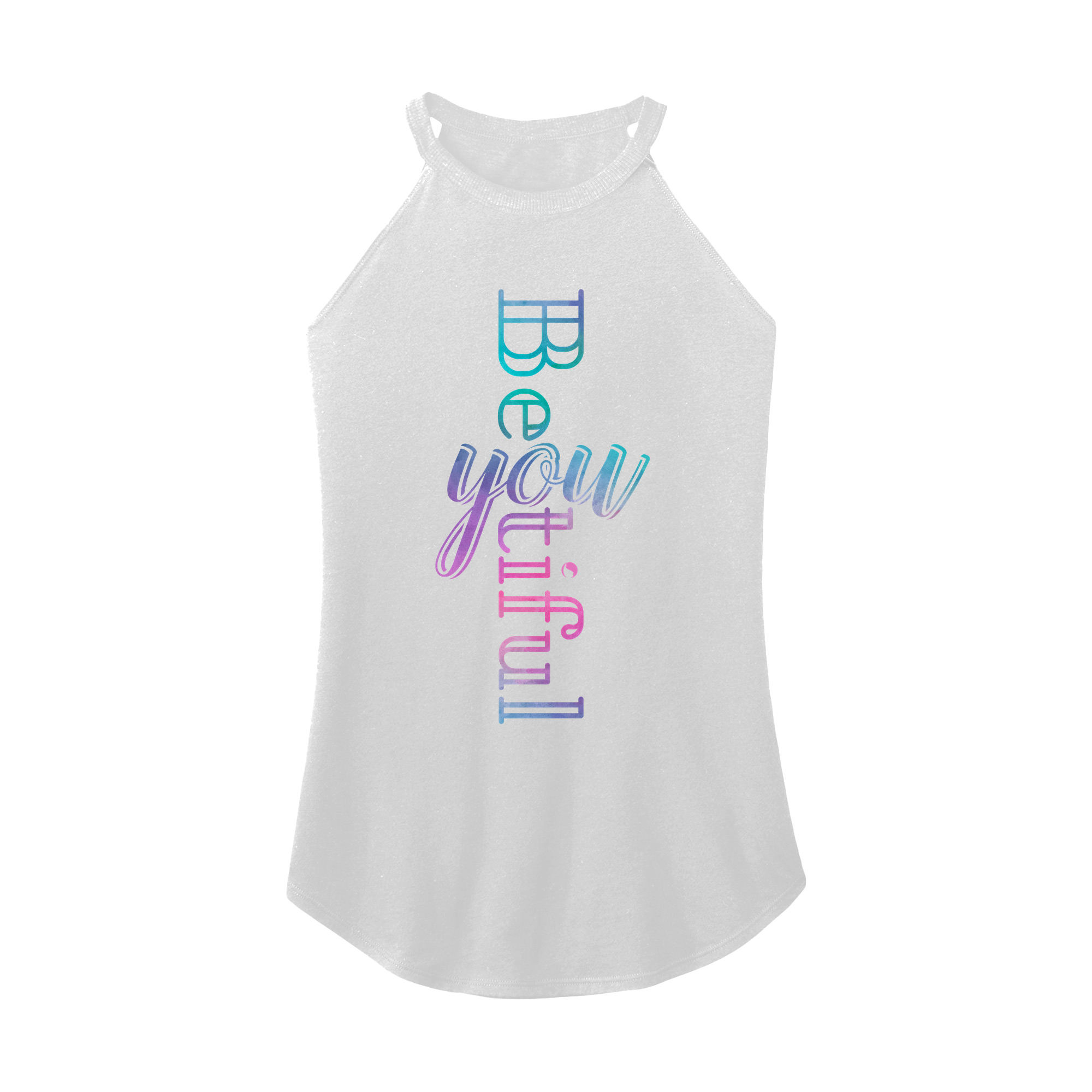 Womens X-Small White Rocker Tank Top