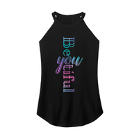 Womens X-Small Black Rocker Tank Top
