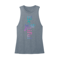 Womens X-Small Teal Muscle Tank