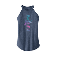 Womens X-Small Navy Heather Tank Top