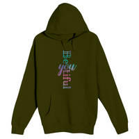 Unisex Small Army Pullover Hooded Sweatshirt