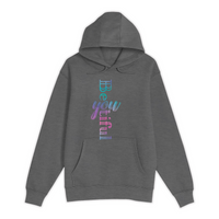 Unisex Small Charcoal Heather Pullover Hooded Sweatshirt