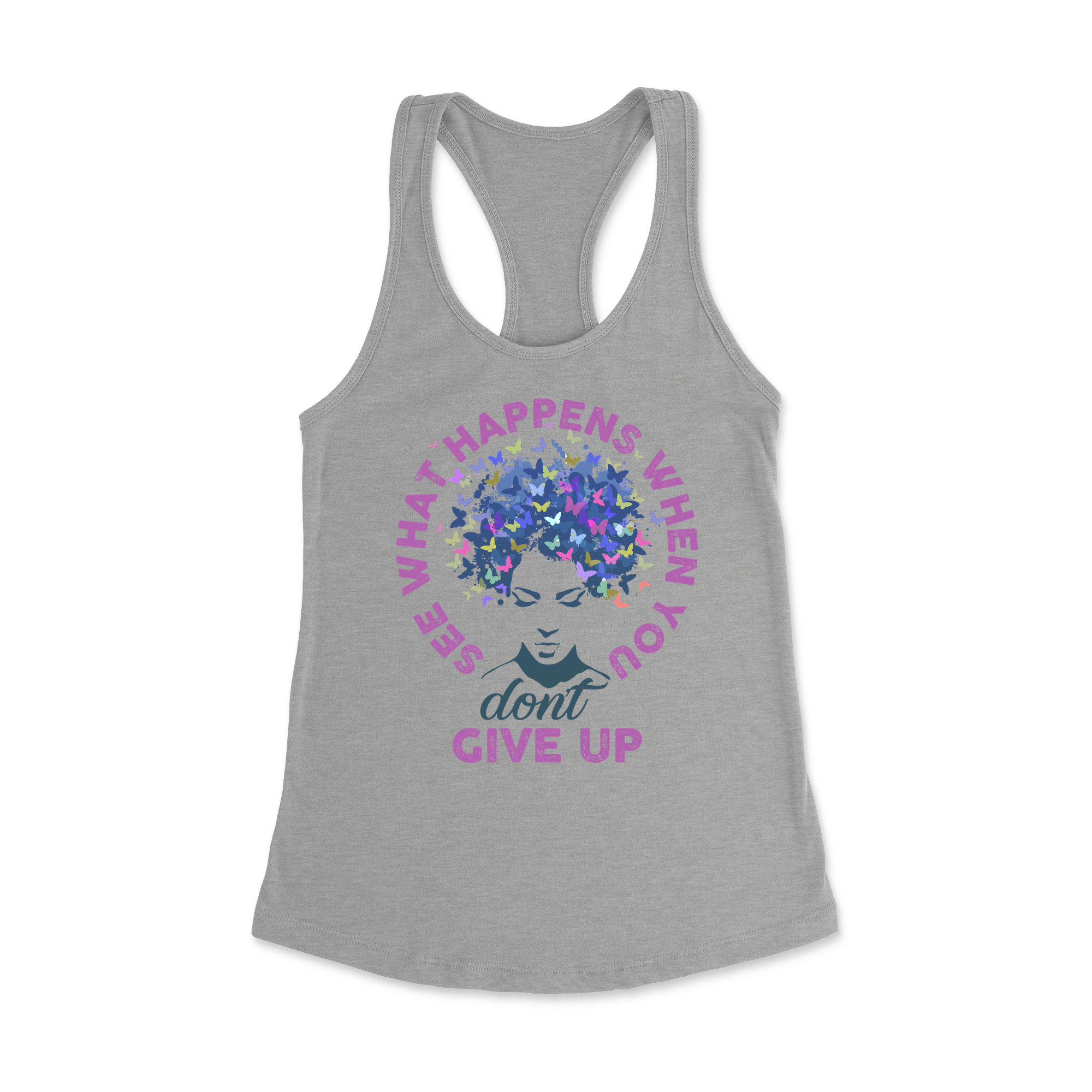 Womens X-Small Heather Gray Style_Tank Top