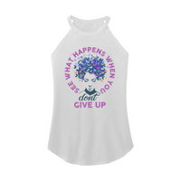 Womens X-Small White Rocker Tank Top