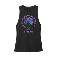 Womens X-Small Black Muscle Tank