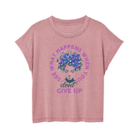 Womens Small MAUVE Style_T-Shirt