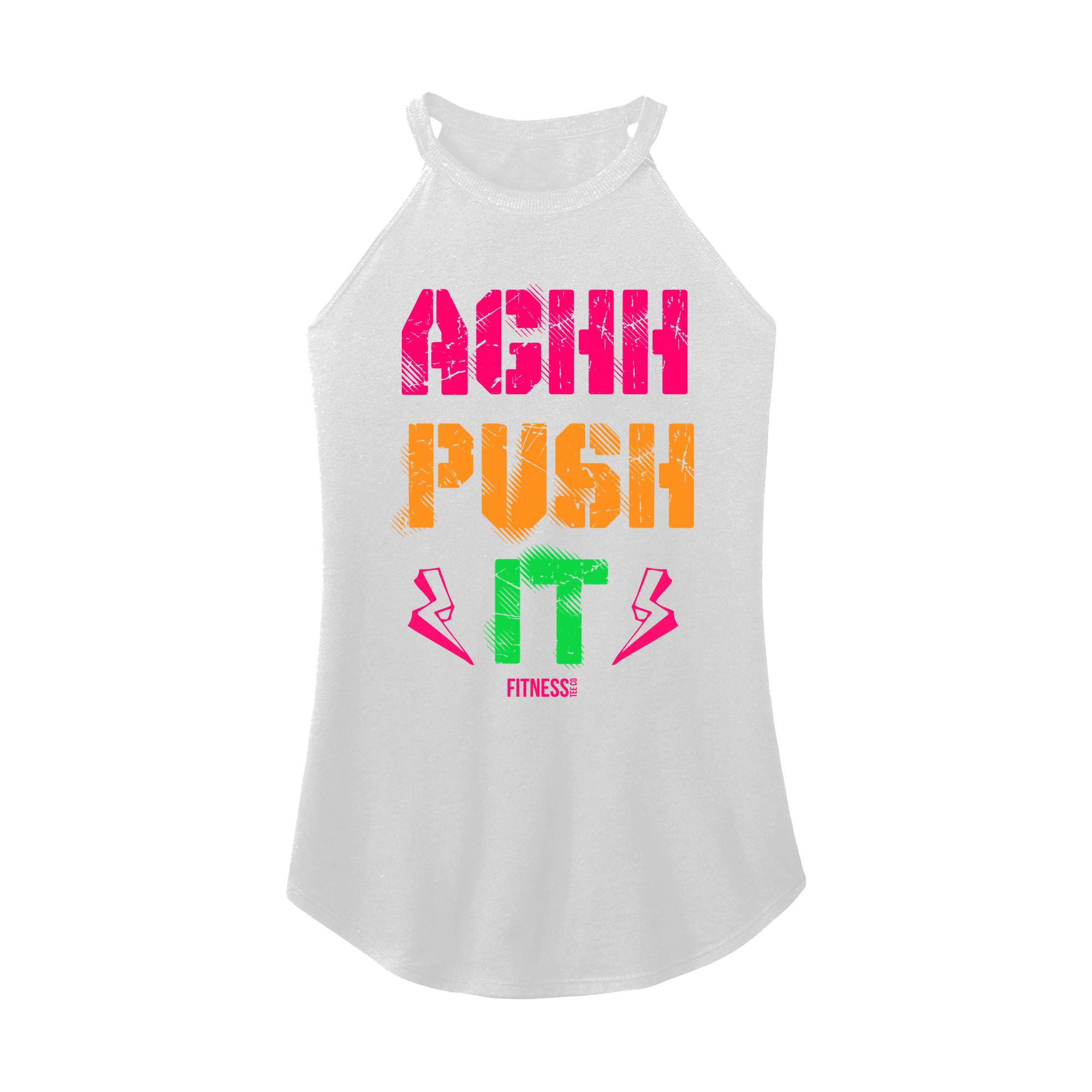 Womens X-Small White Rocker Tank Top