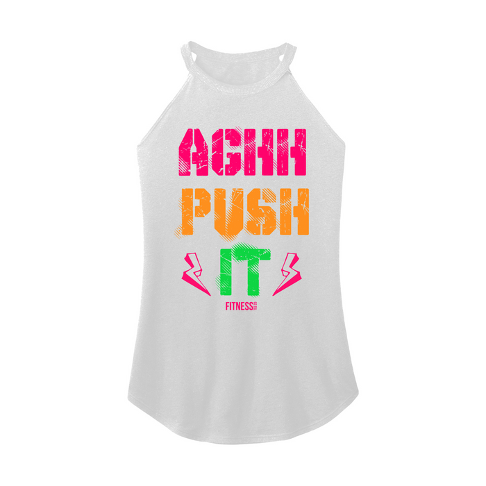 Womens X-Small White Rocker Tank Top