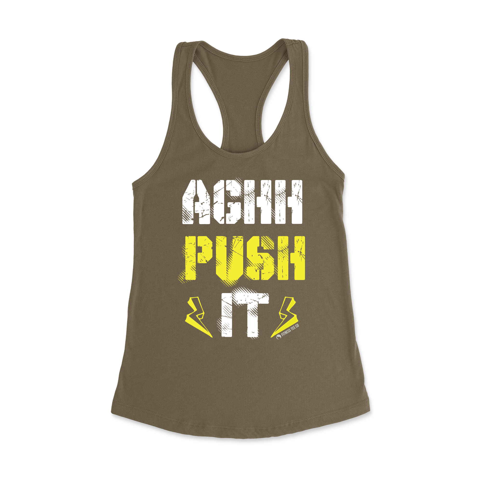 Womens X-Small Military Green Style_Tank Top