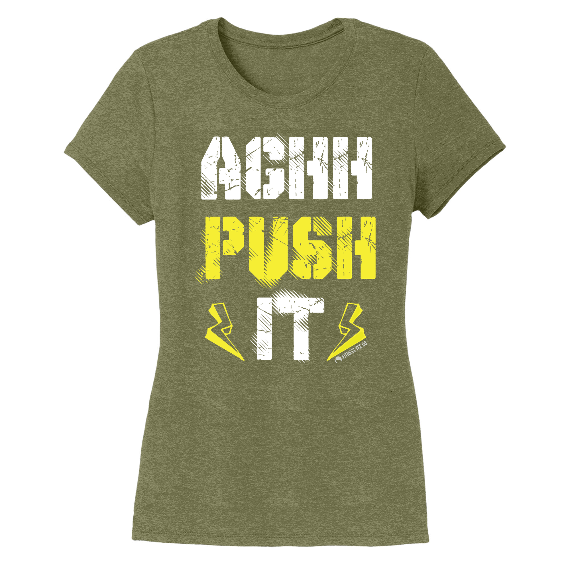 Womens X-Small Military Green Style_T-Shirt
