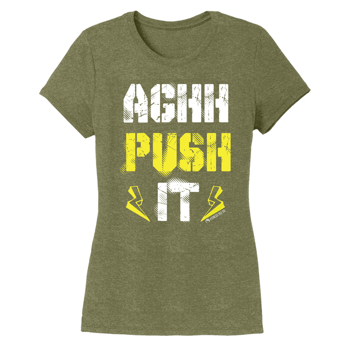 Womens X-Small Military Green Style_T-Shirt