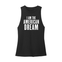 Womens X-Small Black Muscle Tank