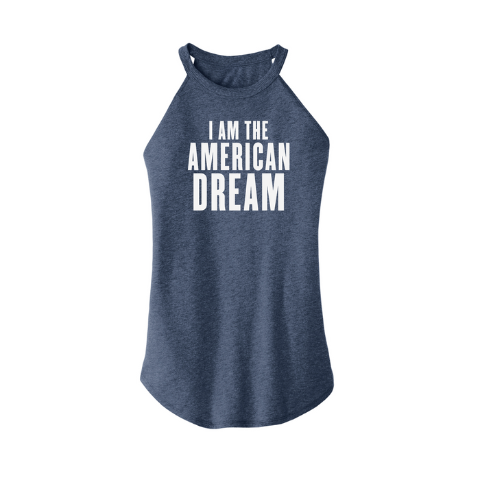 Womens X-Small Navy Heather Tank Top