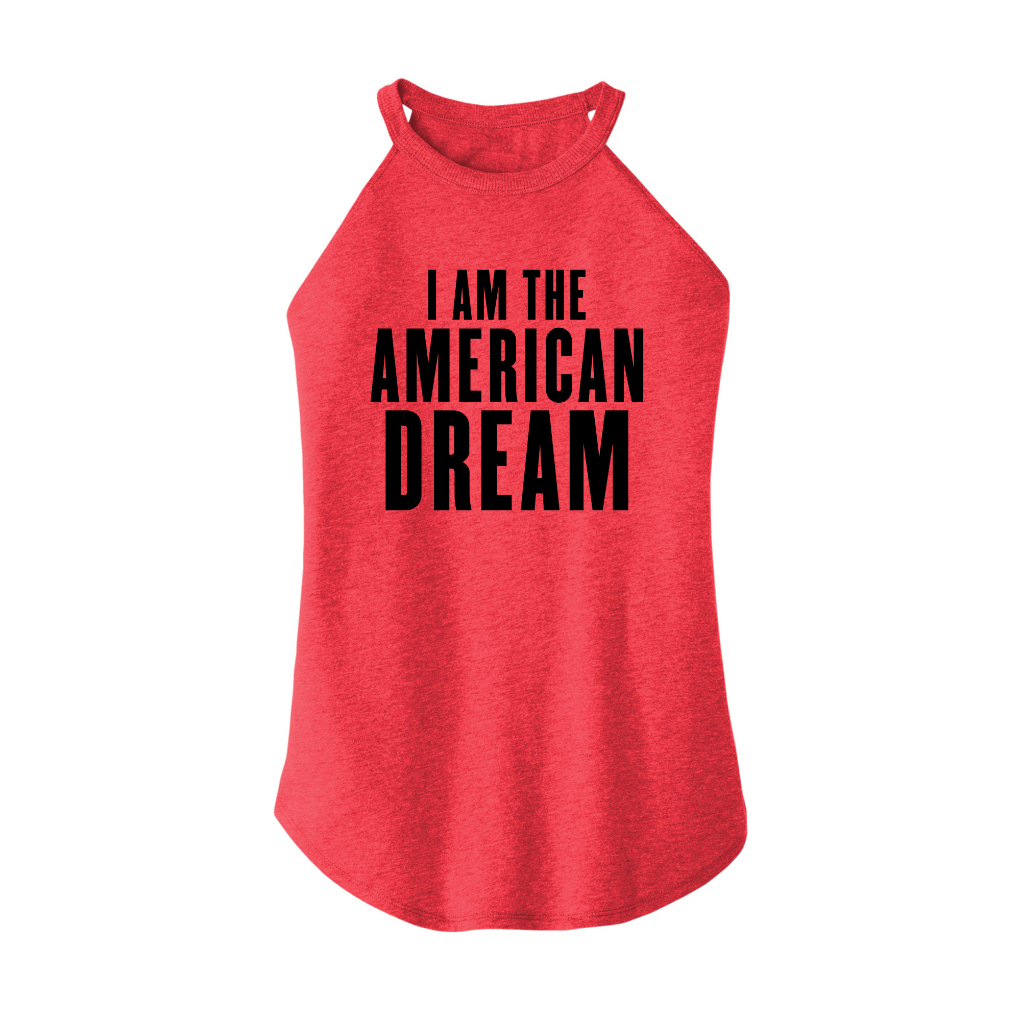 Womens X-Small Red Rocker Tank Top