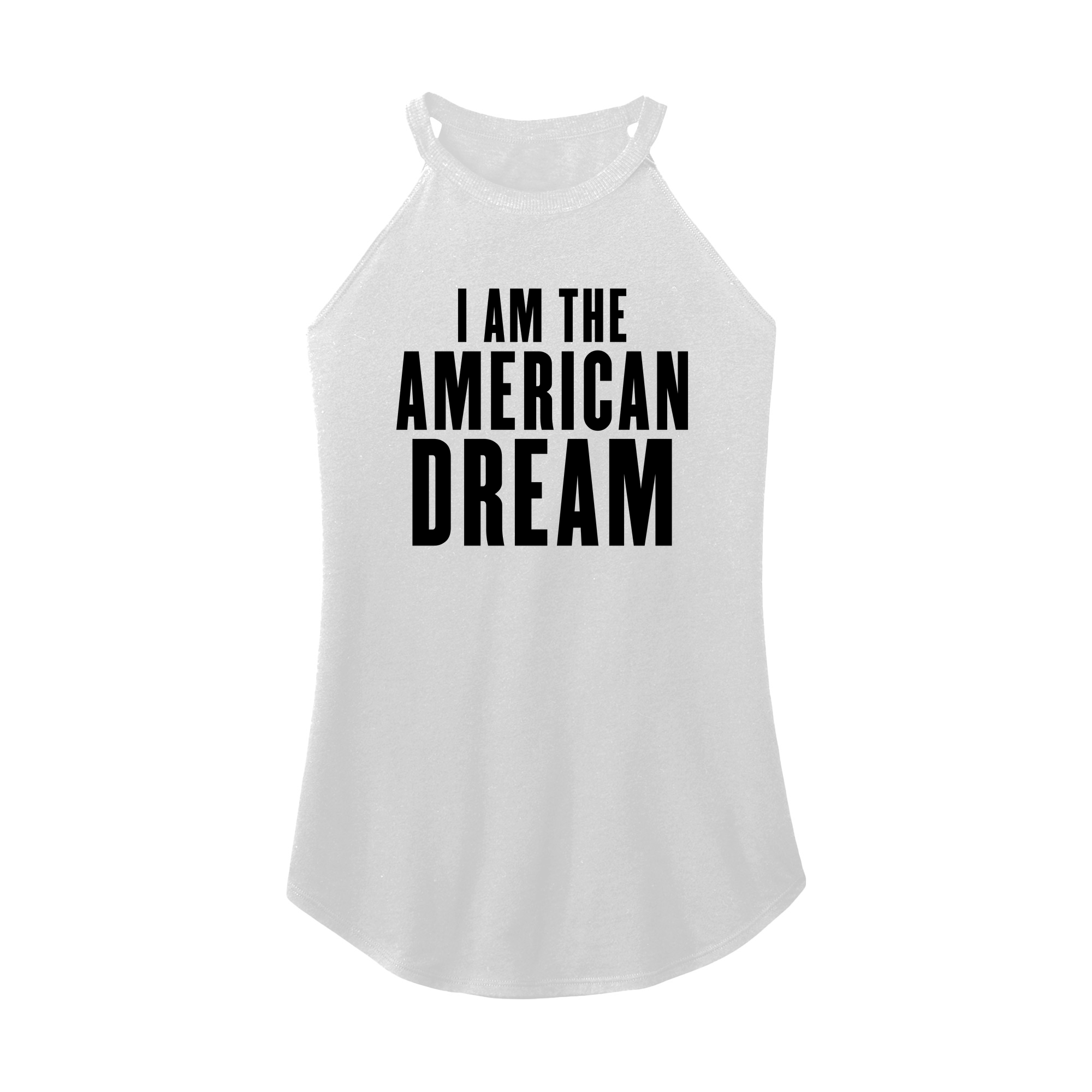 Womens X-Small White Rocker Tank Top