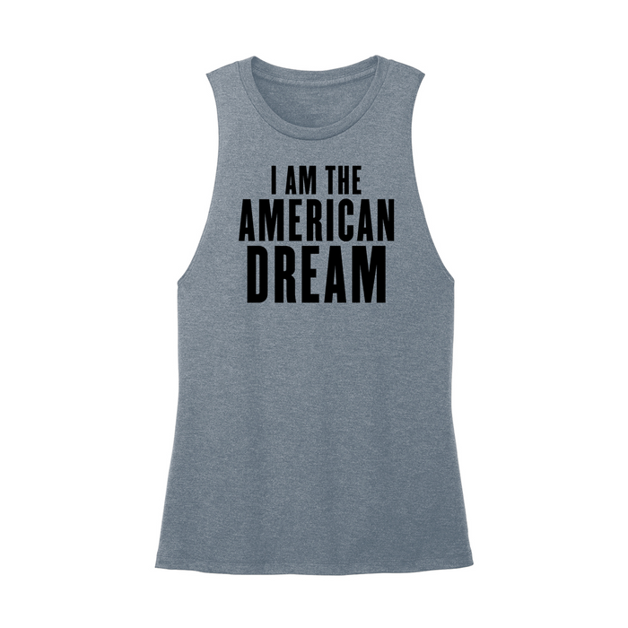 Womens X-Small Teal Muscle Tank