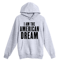 Unisex Small Heather Gray Pullover Hooded Sweatshirt