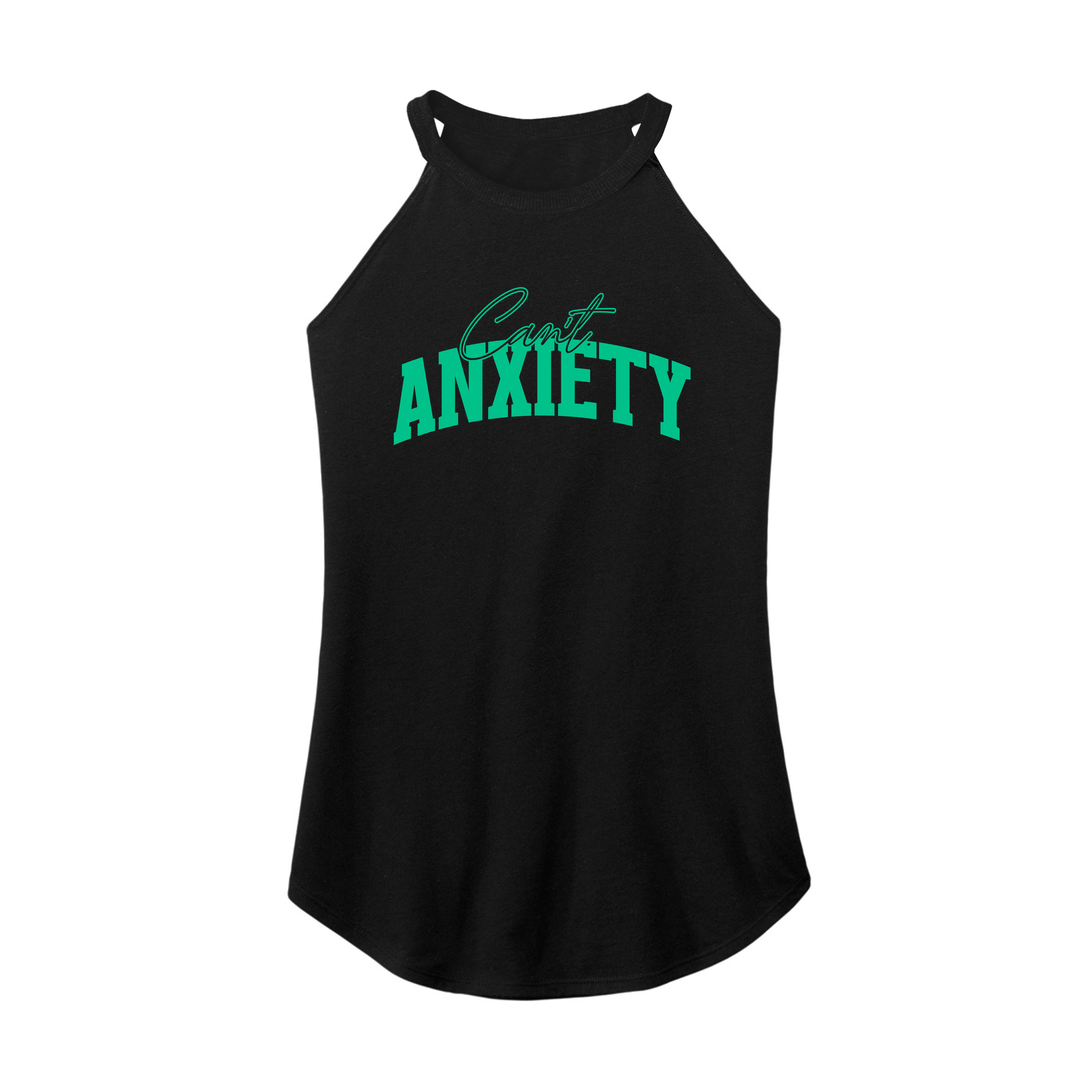 Womens X-Small Black Rocker Tank Top