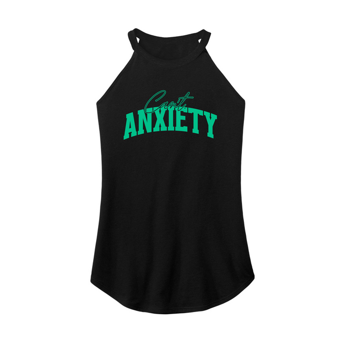 Womens X-Small Black Rocker Tank Top