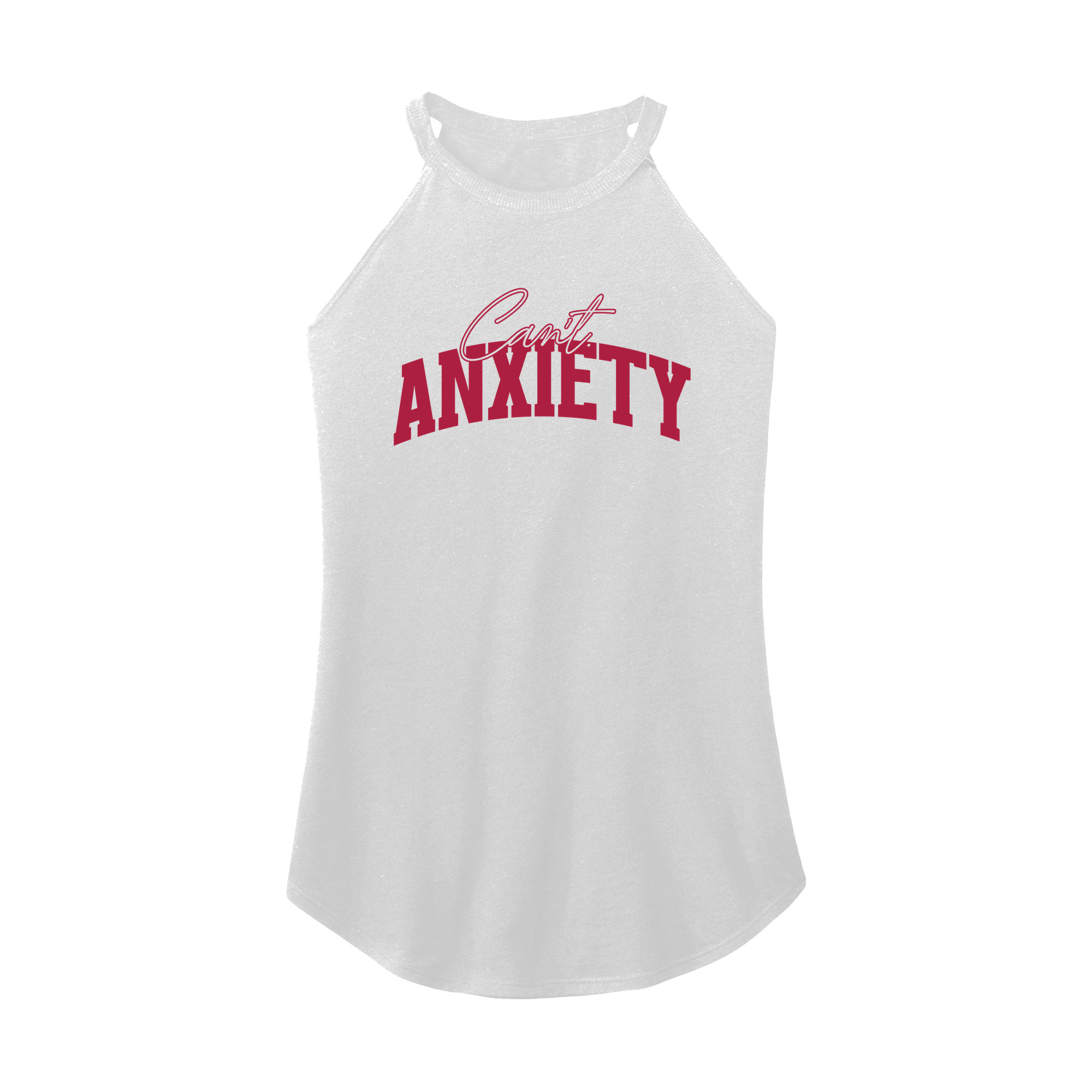 Womens X-Small White Rocker Tank Top