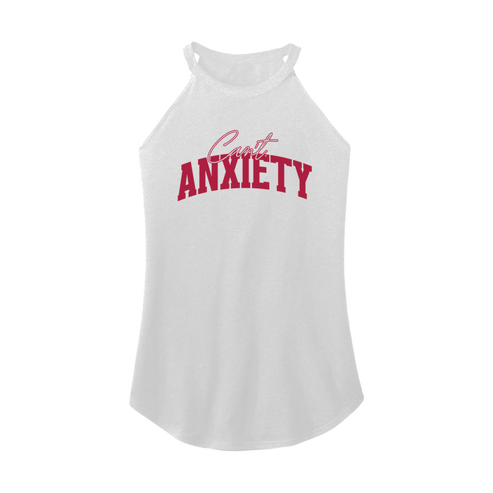 Womens X-Small White Rocker Tank Top