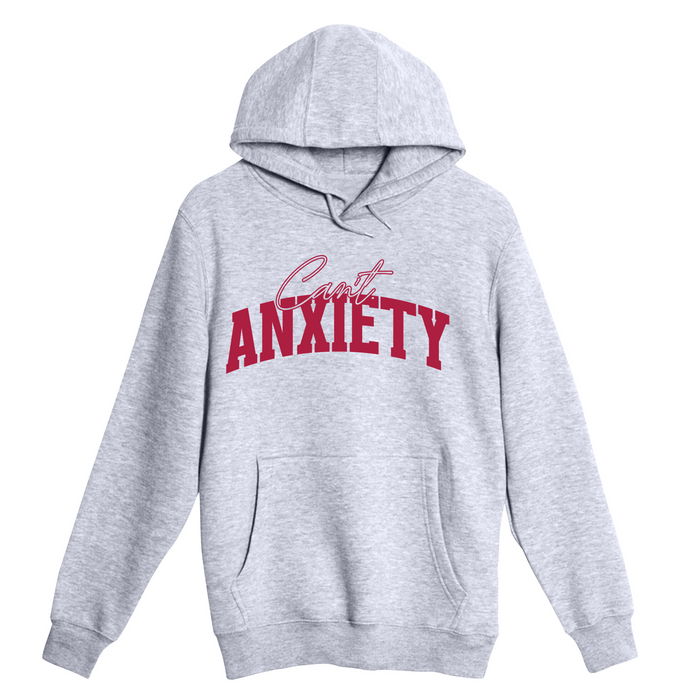 Unisex Small Heather Gray Pullover Hooded Sweatshirt