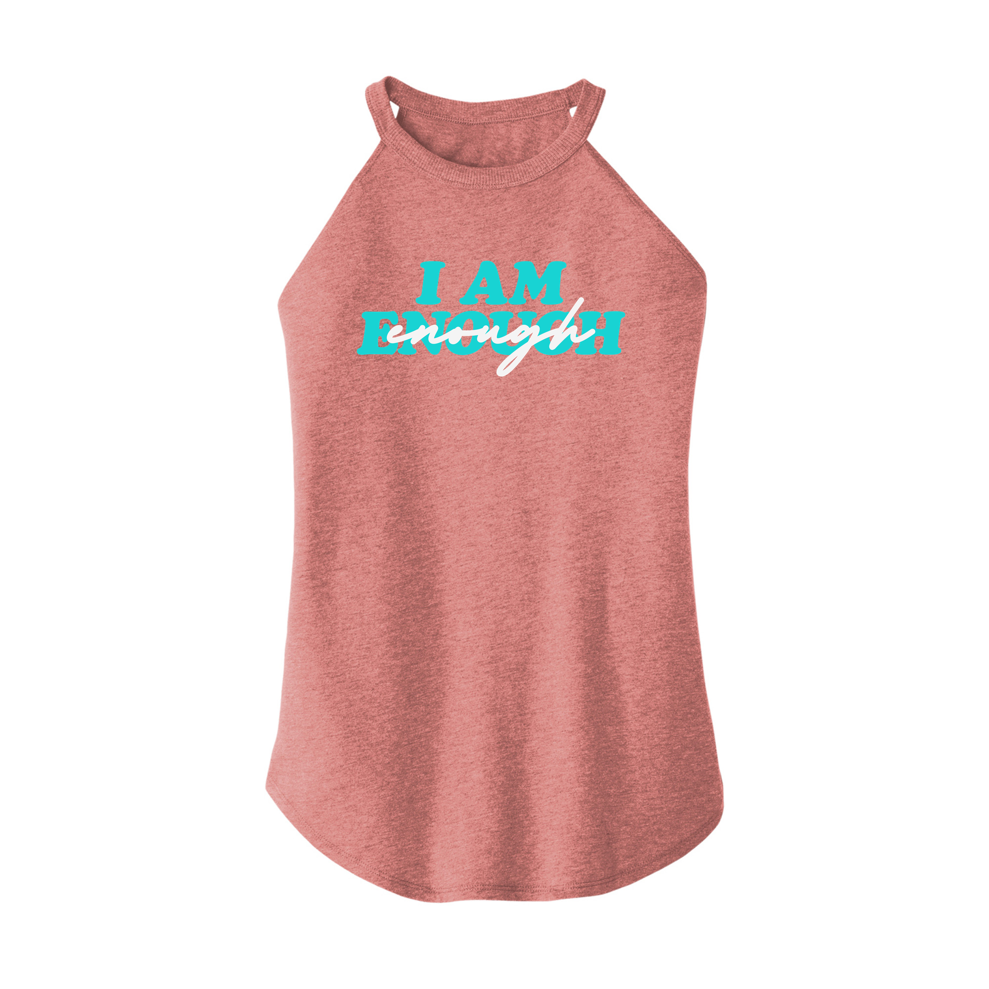 Womens X-Small Light Pink Rocker Tank Top