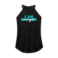 Womens X-Small Black Rocker Tank Top