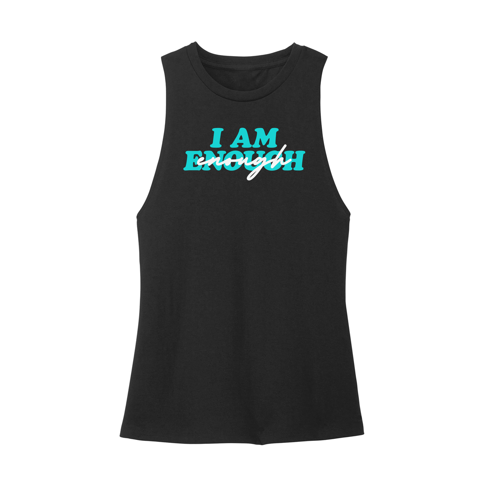 Womens X-Small Black Muscle Tank