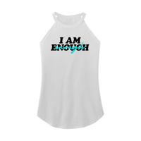Womens X-Small White Rocker Tank Top