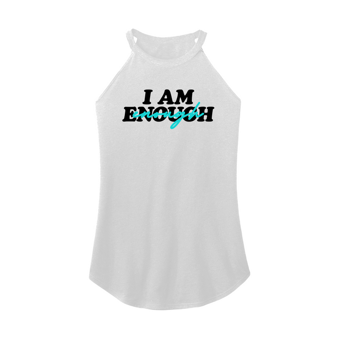 Womens X-Small White Rocker Tank Top