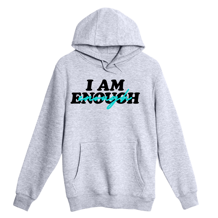Unisex Small Heather Gray Pullover Hooded Sweatshirt