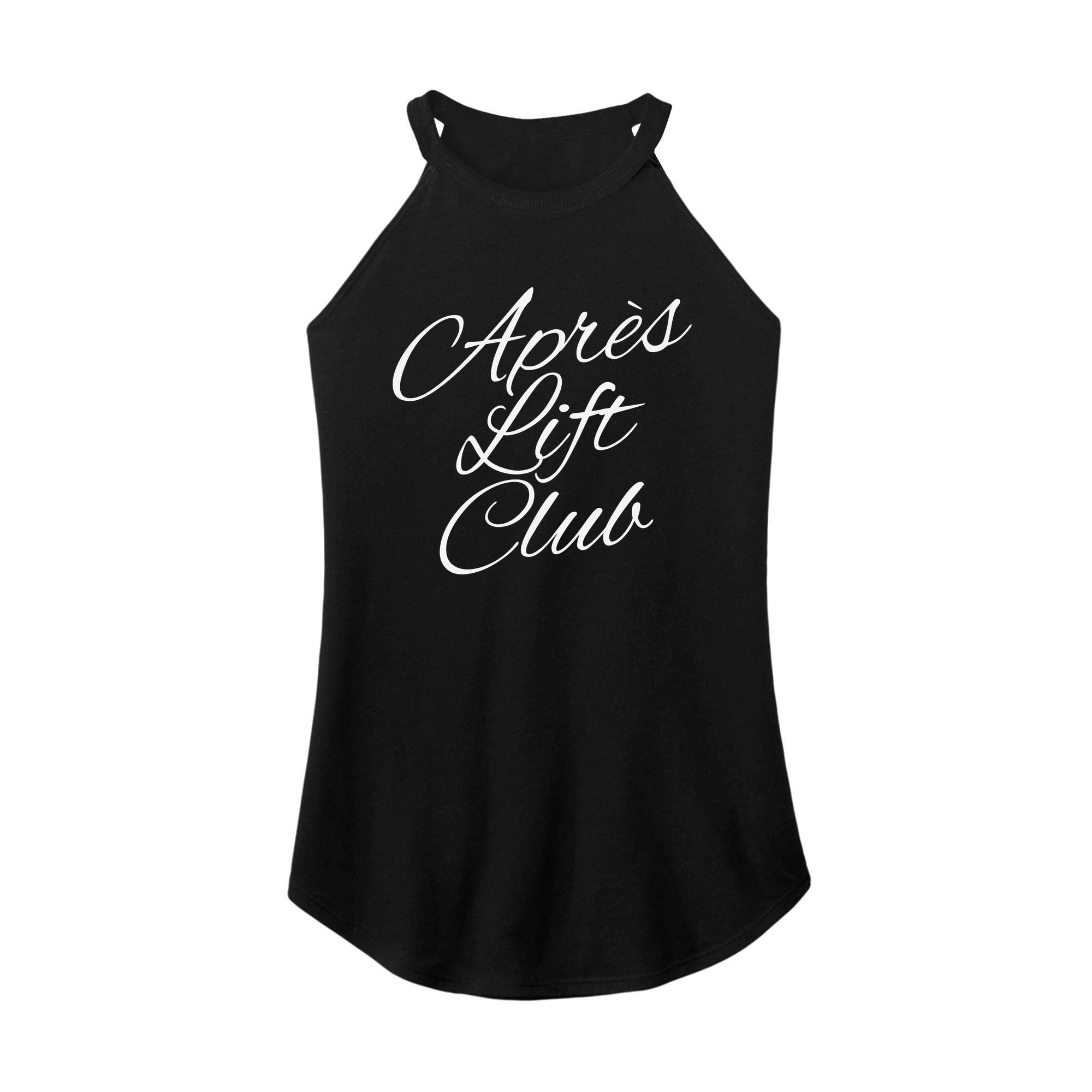 Womens X-Small Black Rocker Tank Top