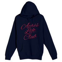 Unisex Small Navy Pullover Hooded Sweatshirt